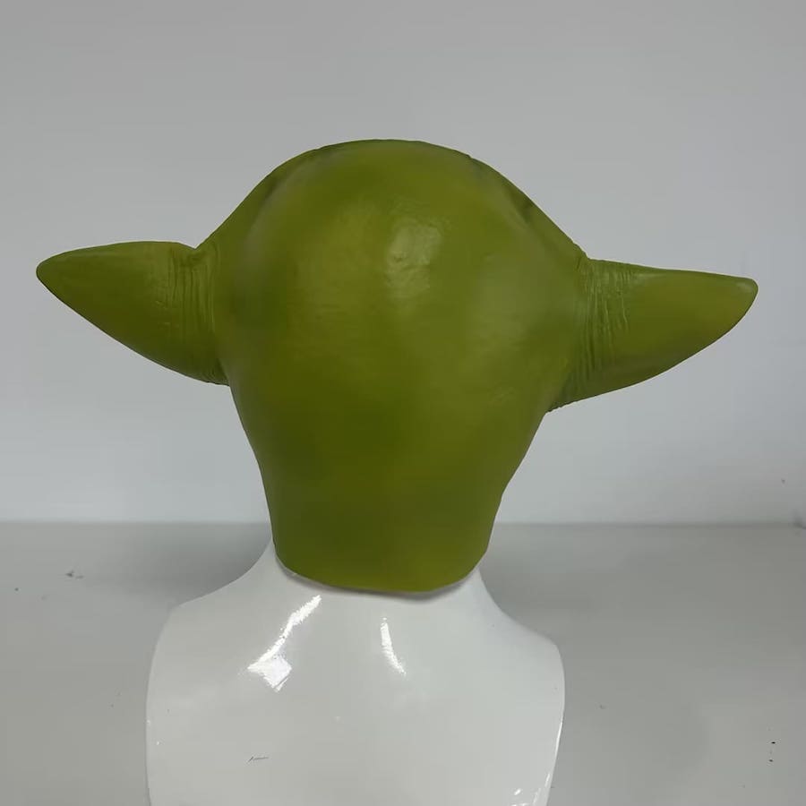 Yoda maska za noč čarovnic