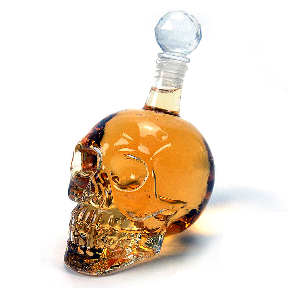 skull decanters - decanter viski