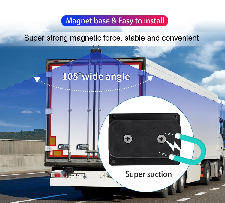 wifi kamera z magnetom za avto kombi tovornjak