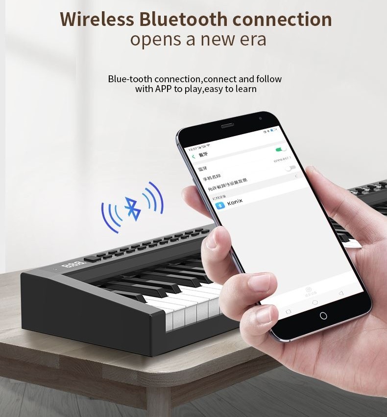digitalni klavirski bluetooth pametni telefon