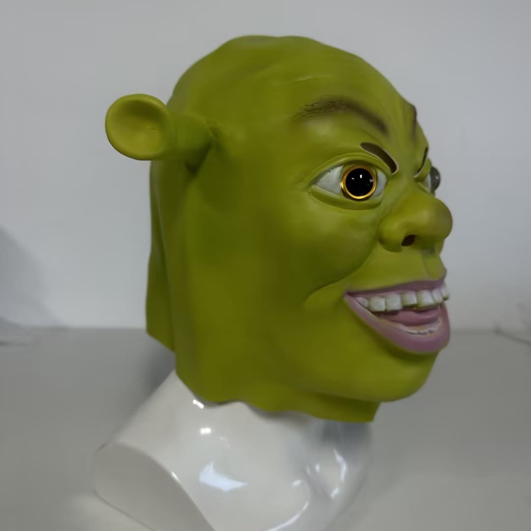 Shrek maska za noč čarovnic
