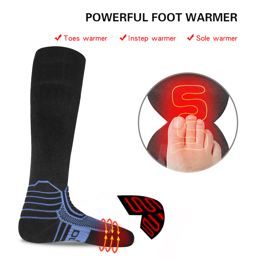 nogavice z električnim gretjem - termo grelne nogavice