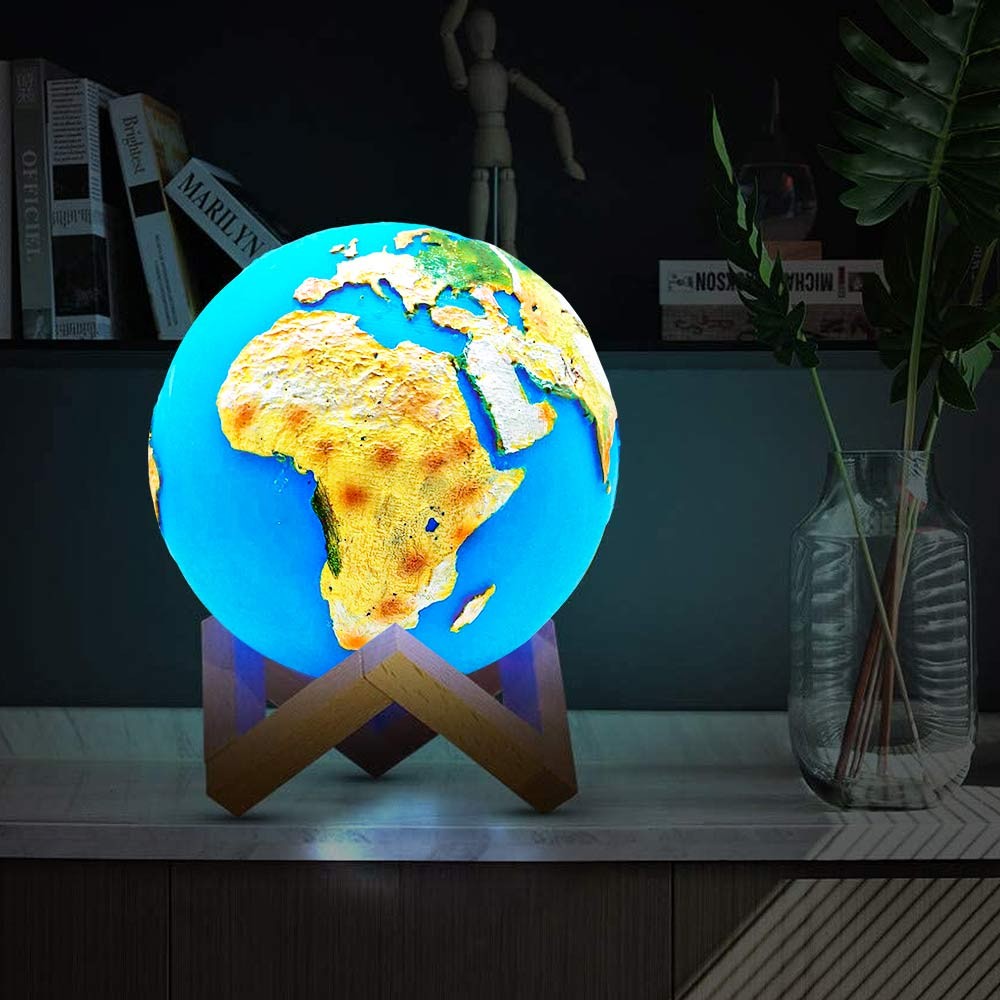 globus light - nočna svetilka v obliki zemlje