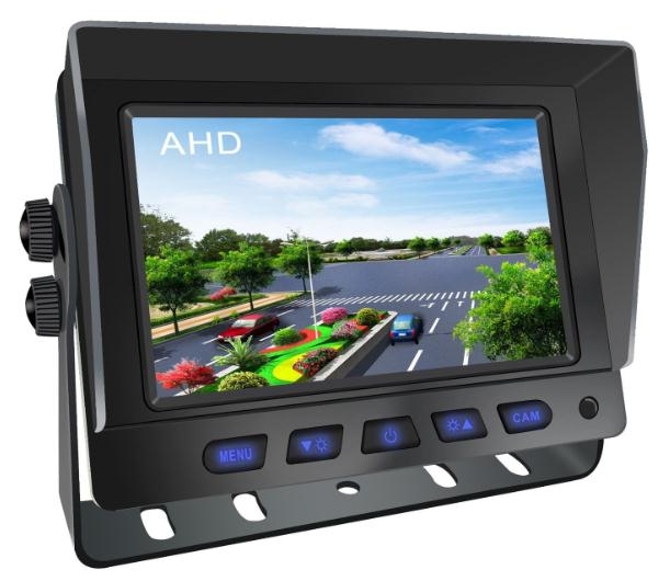 5 "hibridni avtomobilski monitor