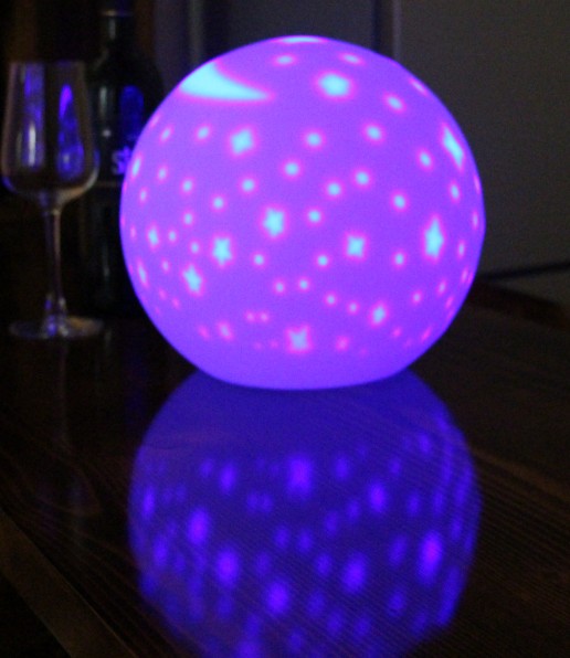 LED svetlobna krogla neba projekcijska svetilka