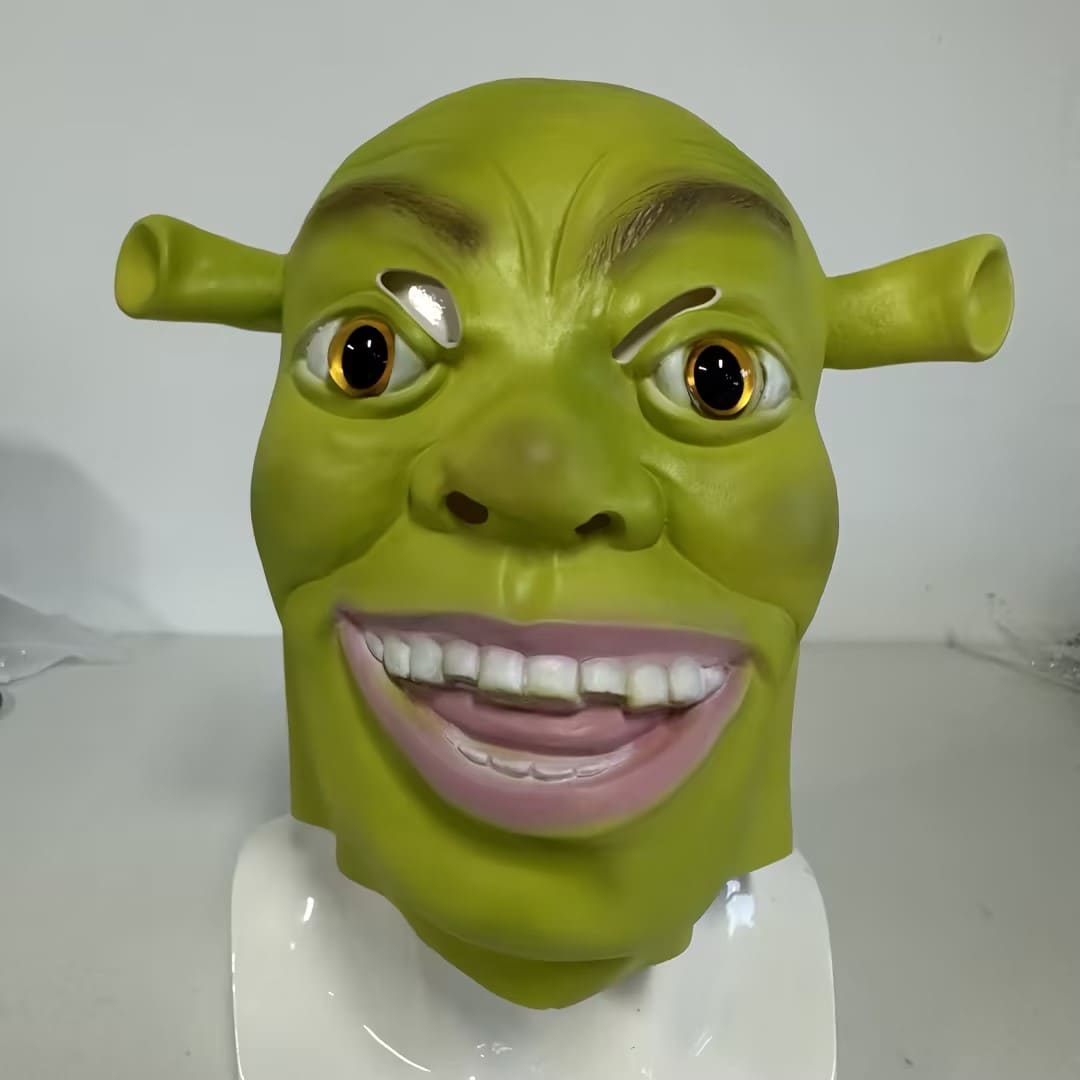 Shrekova maska za karneval