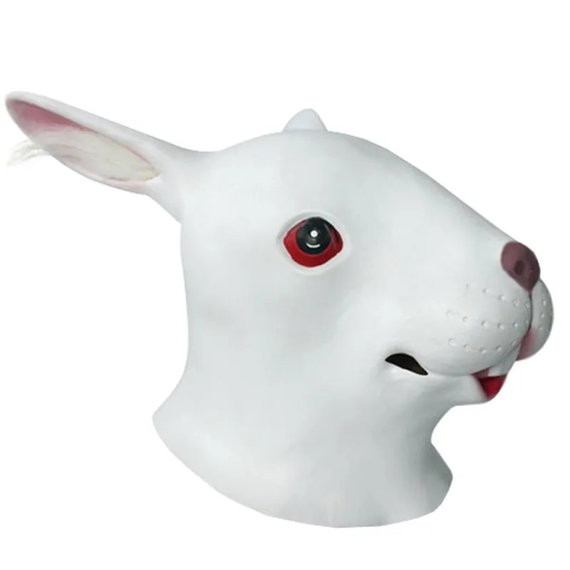 maska za obraz in glavo iz zajčjega silikona