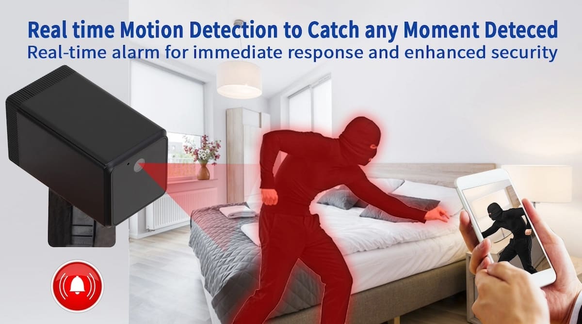 vohunska varnostna kamera za zaznavanje gibanja za hišno stanovanje
