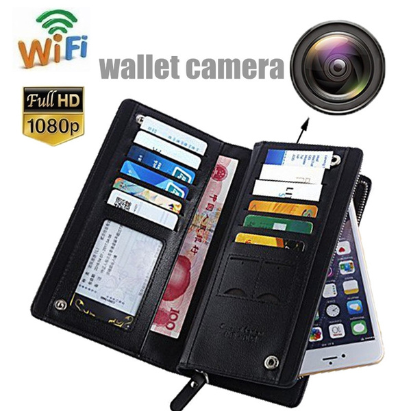 vohunska kamera v denarnici wifi full hd