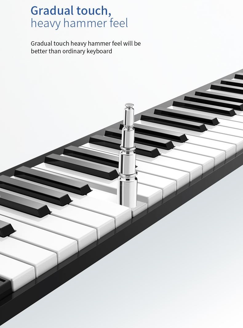 enostavno zložljiv klavir