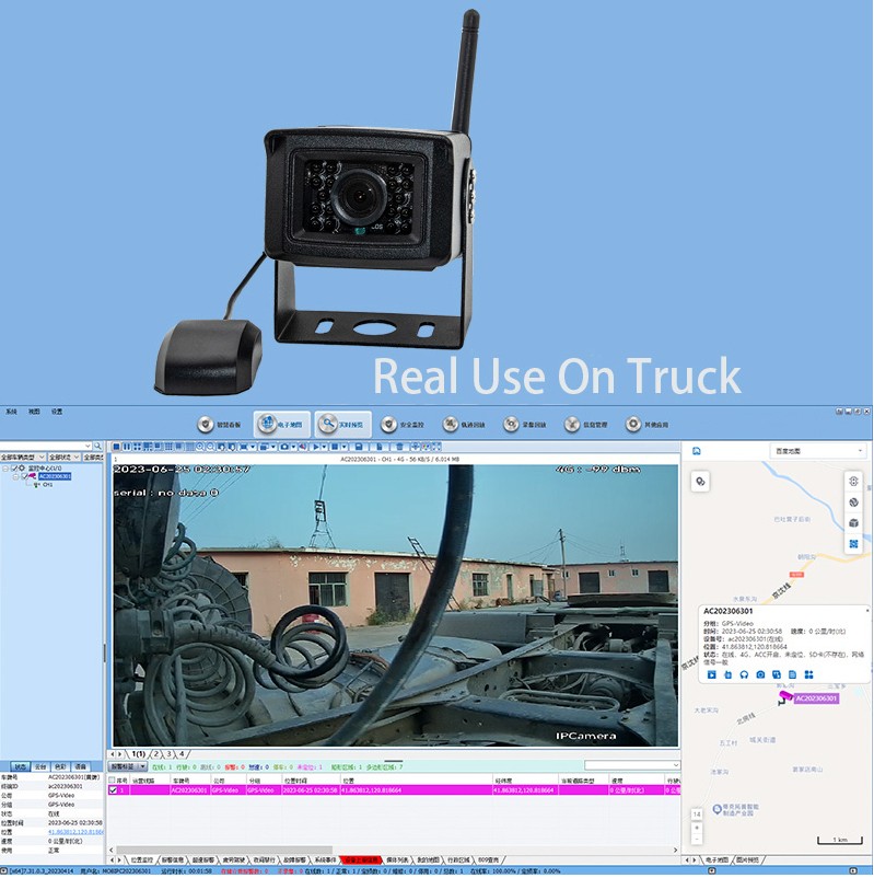 4G kamera za sim preko interneta sledenje avto kombi tovornjak