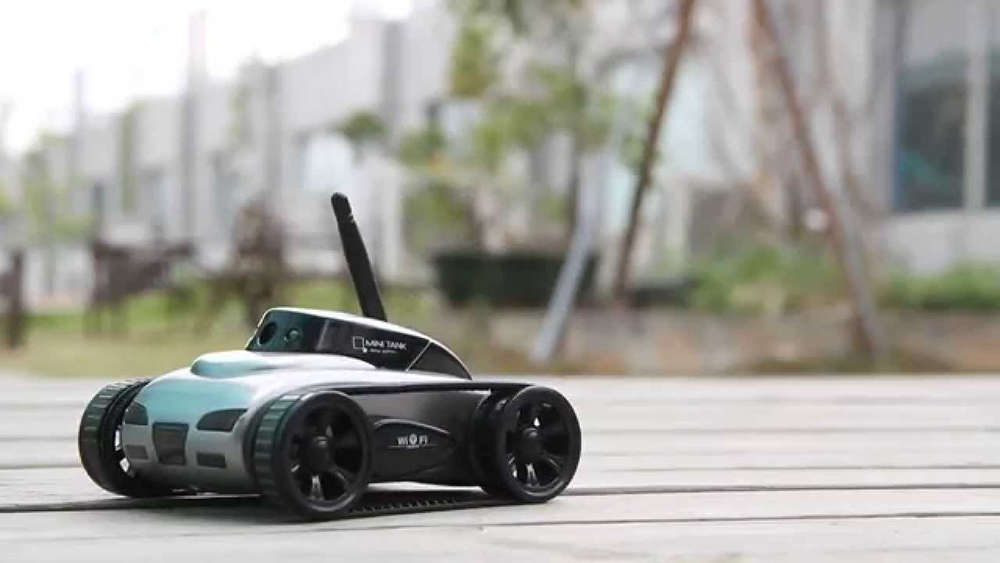 I-vohunski mini avtomobil s kamero