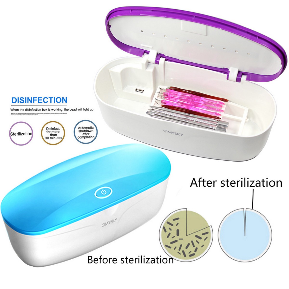 sterilizacijska škatla za dezinfekcijo