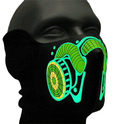 zvočno občutljiv respirator maske