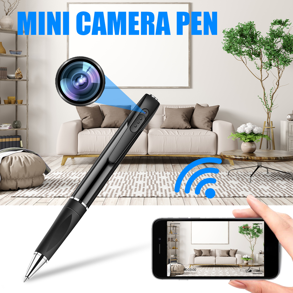 Fotoaparat Spy Pen s podporo FULL HD + WiFi (aplikacija za iOS/Android)