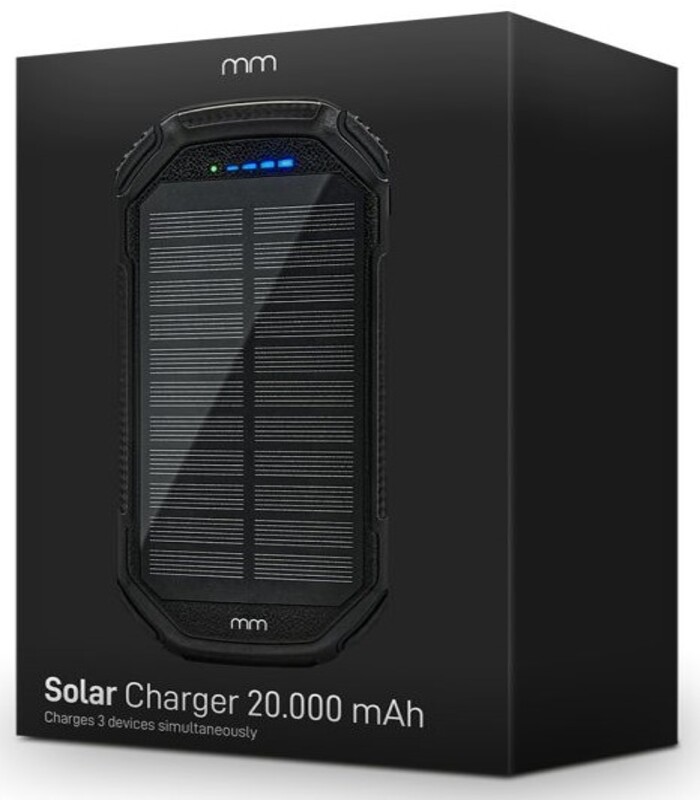 zunanji mobilni polnilec solar power bank baterija 20000 mah