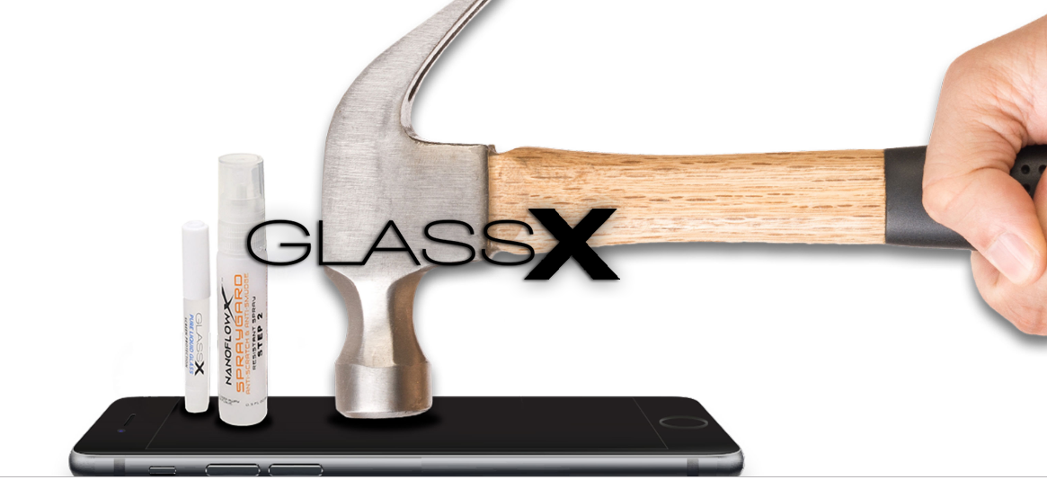 Nevidna zaščita za pametni telefon GlassX