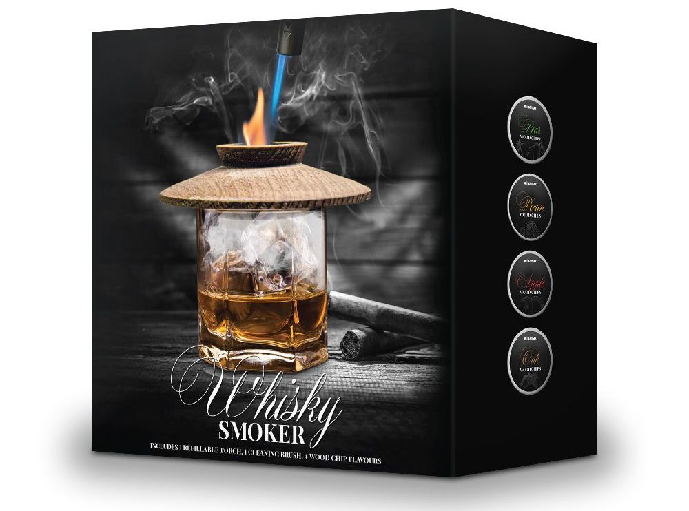 komplet za kadilce viskija bourbon za dimljeno pijačo viskija