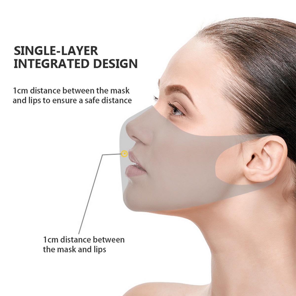 nano maska za obraz elastične anti viruse