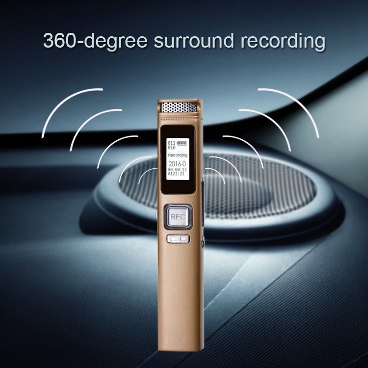 Prenosni zvočni snemalnik 360 °