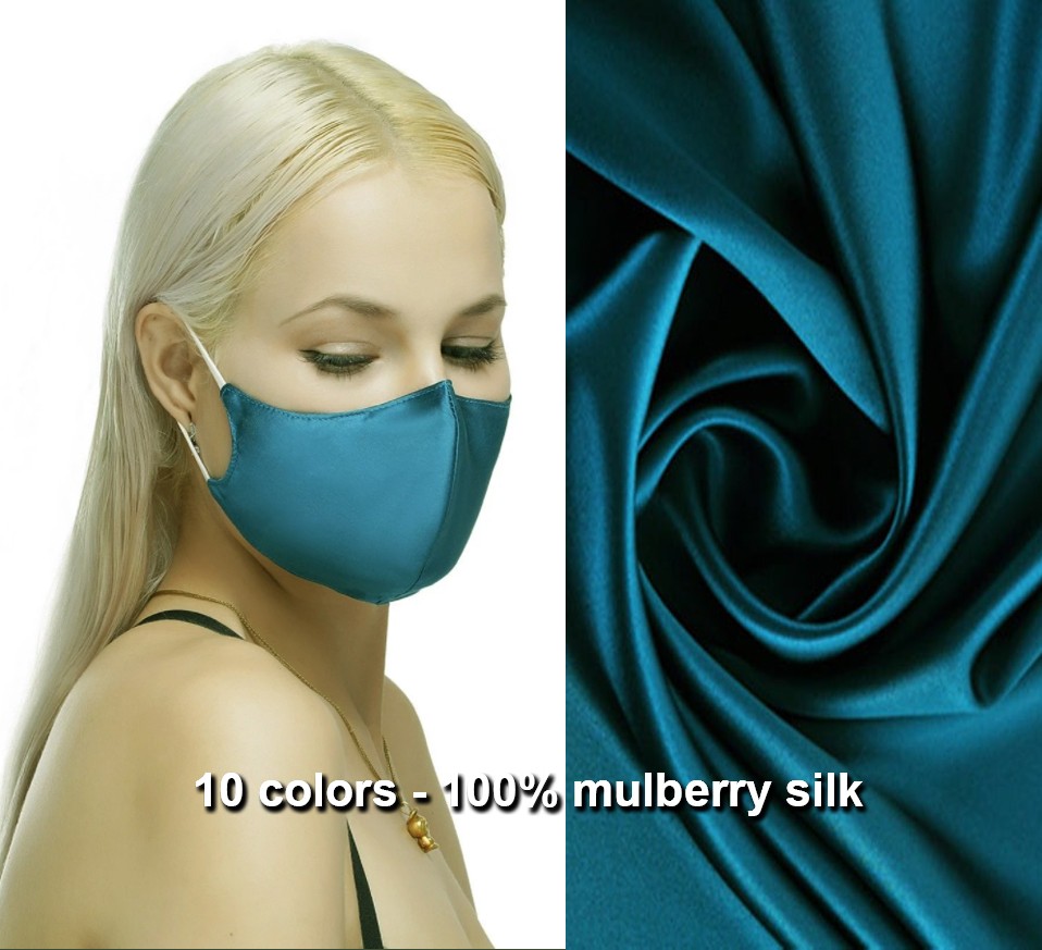 luksuzne zaščitne svilene maske