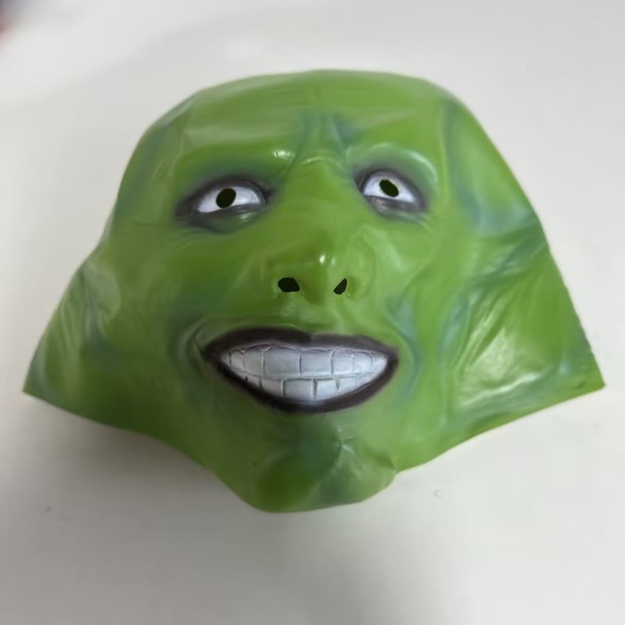 Jim Carrey maska - zelena maska