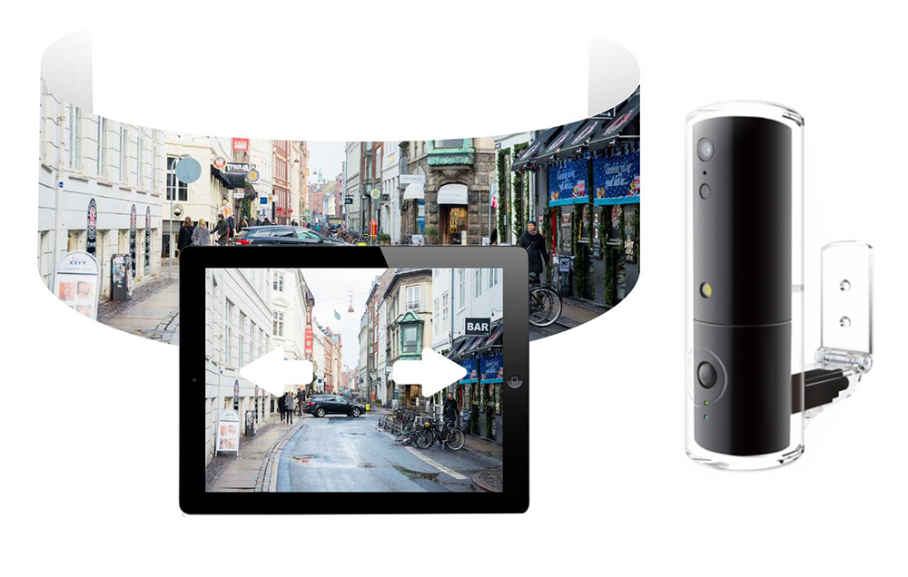 domov IP kamere iSensor patio kamera gibanje