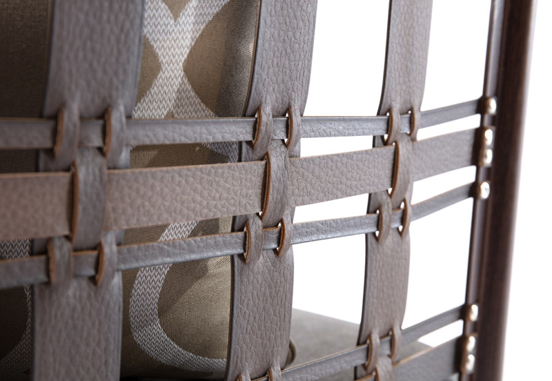 sedežna garnitura na terasi, pletenje iz umetnega ratana