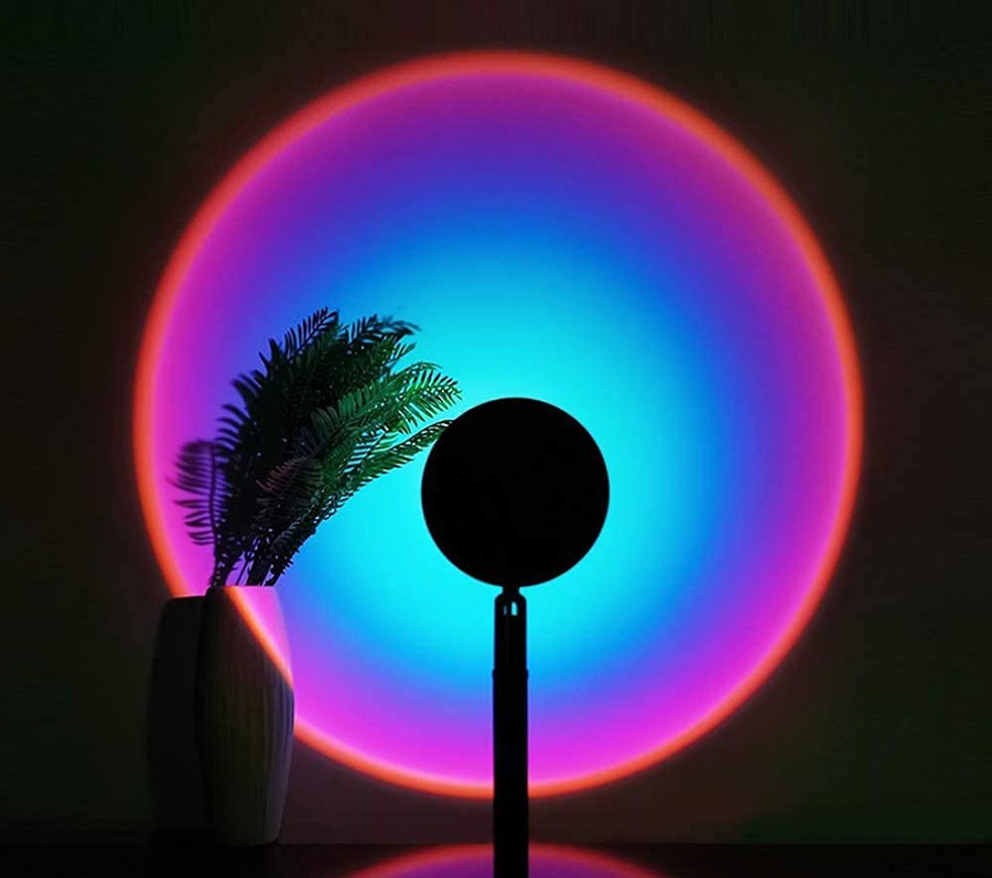 sončna ufo svetilka okrogla luč za fotografiranje, nadzor barv preko APP
