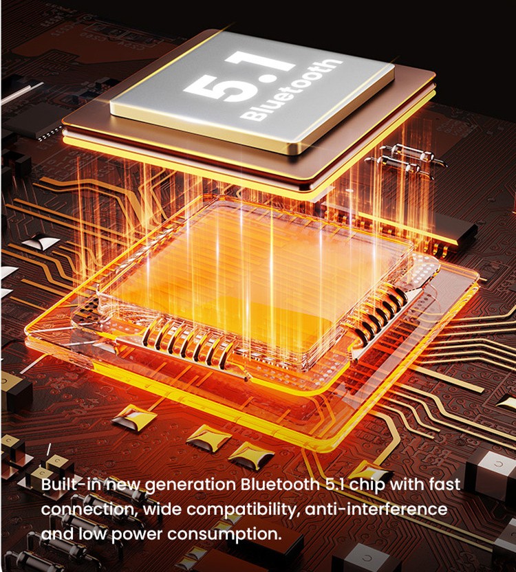 Vgrajen bluetooth - Bluetooth 5.1 čip nove generacije