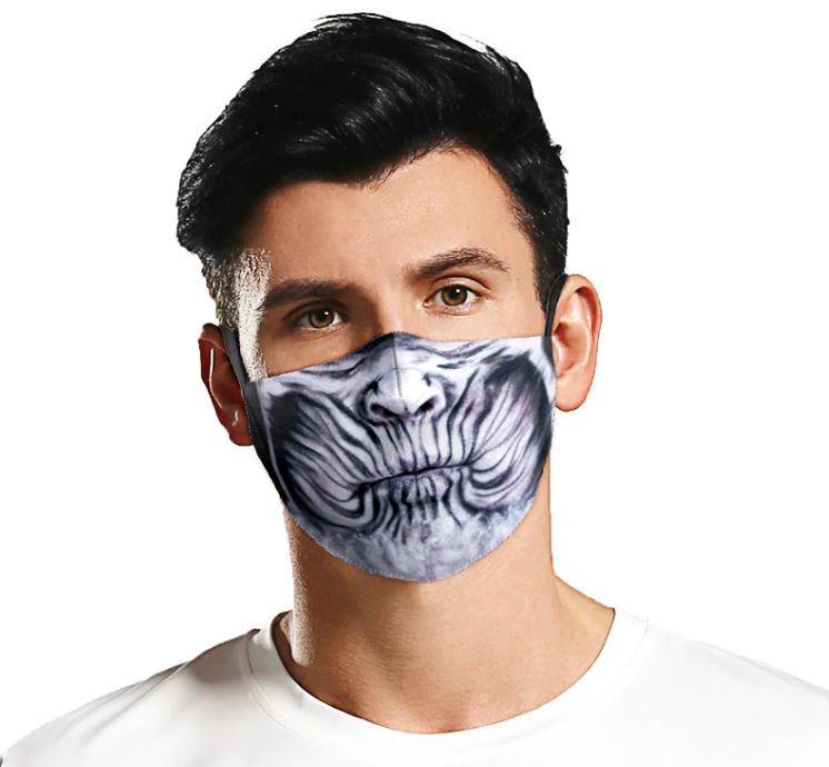 strašljiva maska ​​za obraz - nočni kralj
