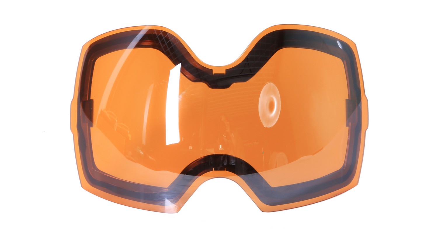 Oranžno nadomestno steklo za smučarska očala