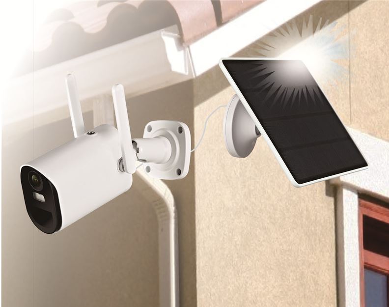 sončna varnostna kamera 4g sim wifi