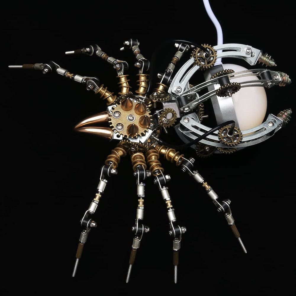 3D kovinska sestavljanka pajek