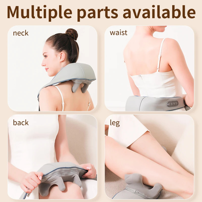 Naprava za sprostitveno masažo vratu, kolen, nog, križa