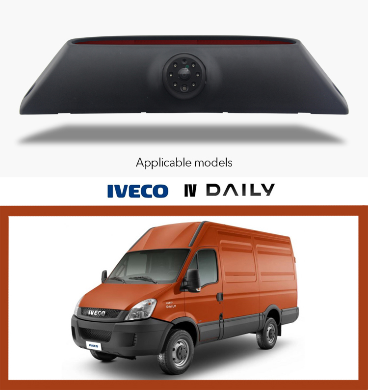Kamera za vzvratno vožnjo zavornih luči IVECO