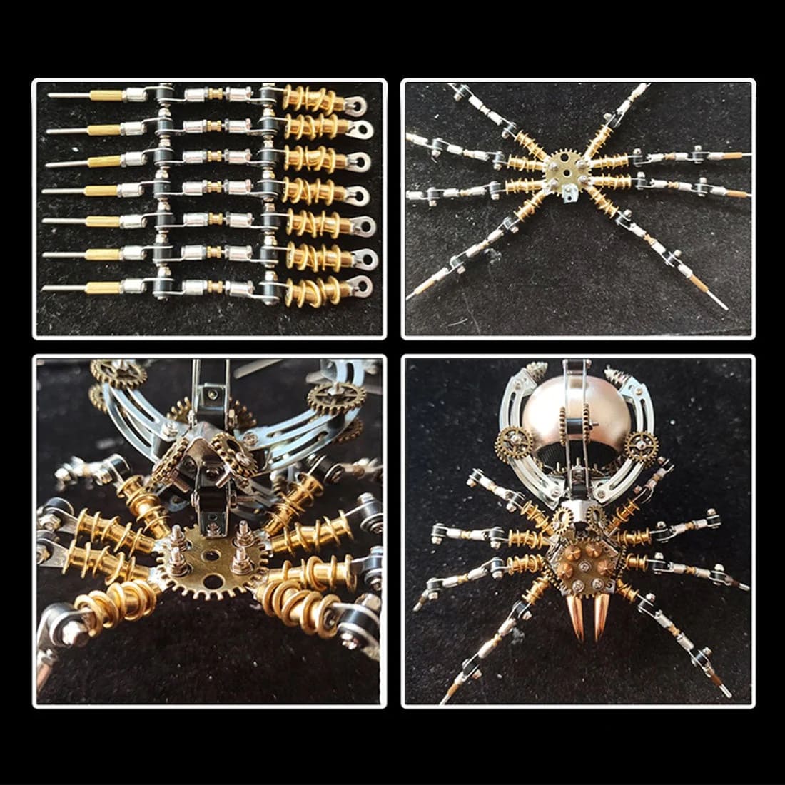 3D kovinska sestavljanka pajek