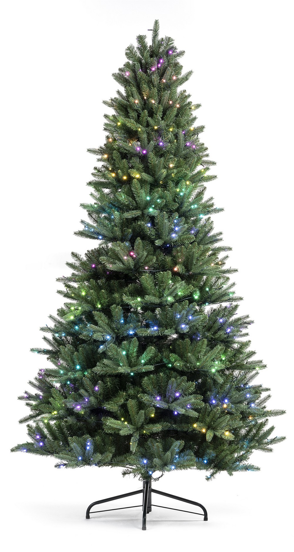 božično drevo led s pametnimi lučkami