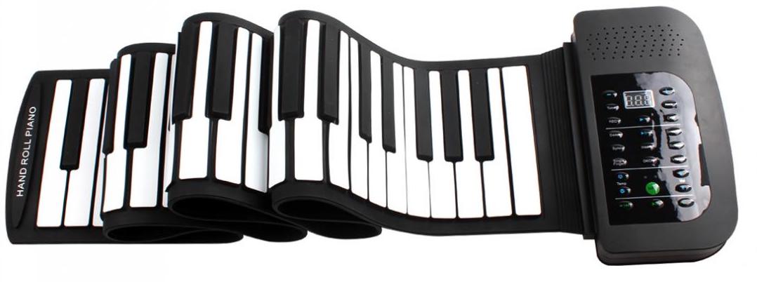 prenosna klavirska tipkovnica roll up piano