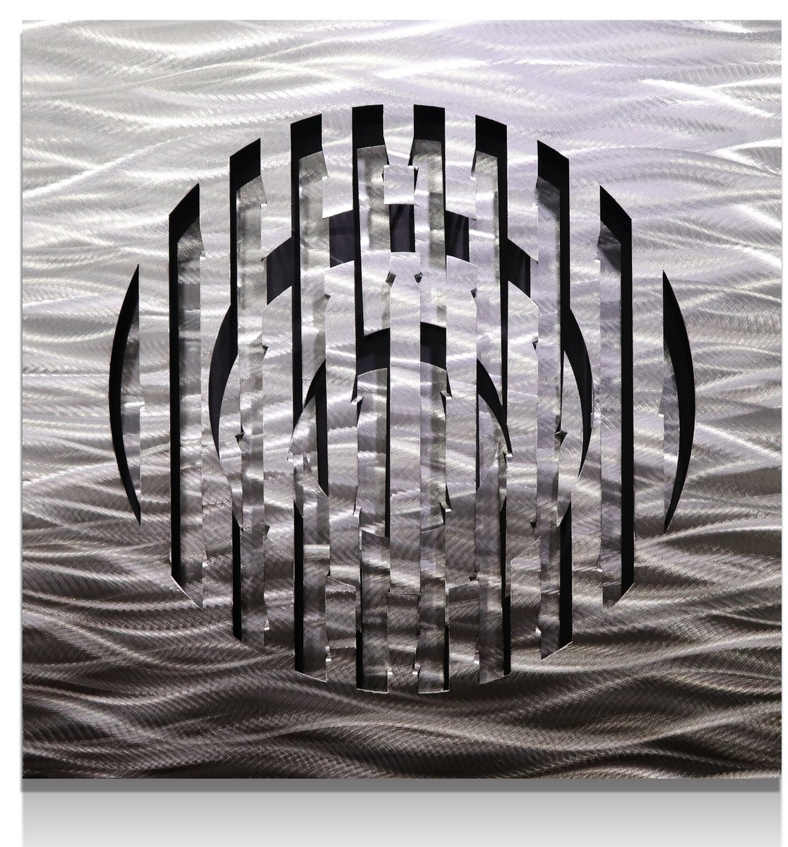 krog stenska slika kovinska stenska umetnost 3d okrasna