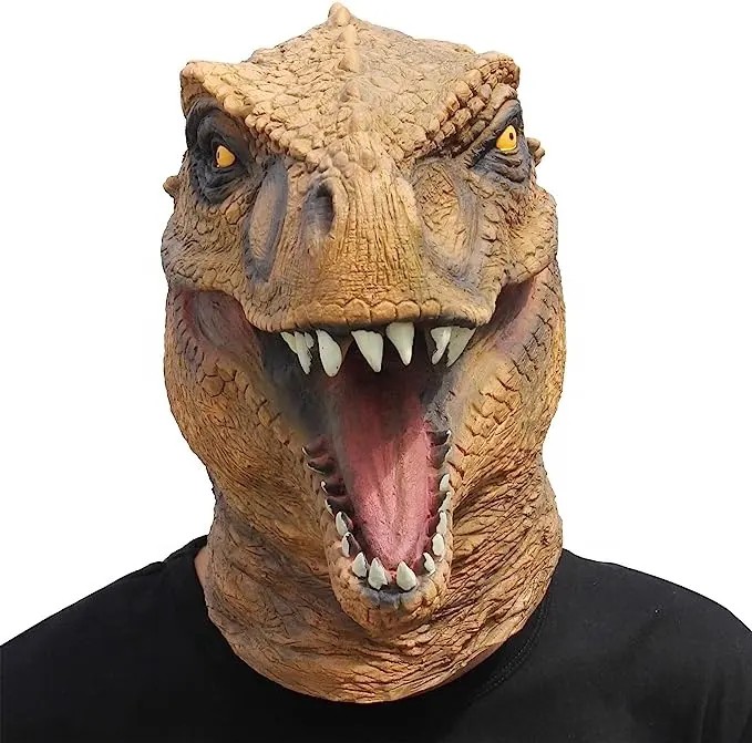 Dino maska - jurski park maska obraz (naglavna maska)