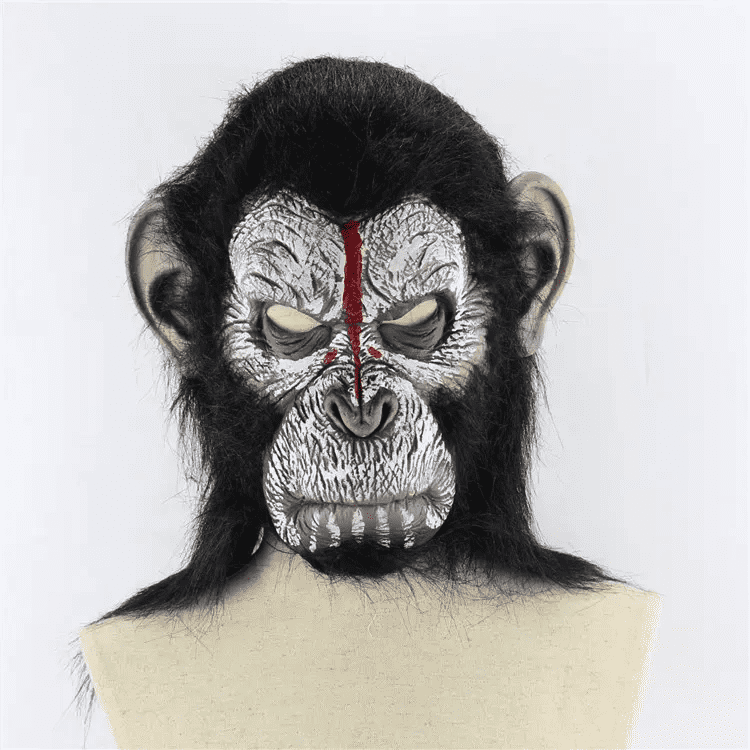 Pustna maska opice s planeta opic