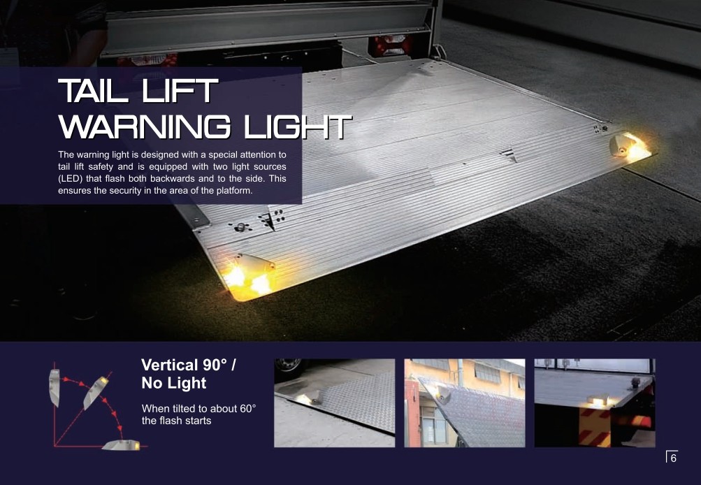 LED signalizacija LED zadnja luč za platformo za avto - kombi, tovornjak