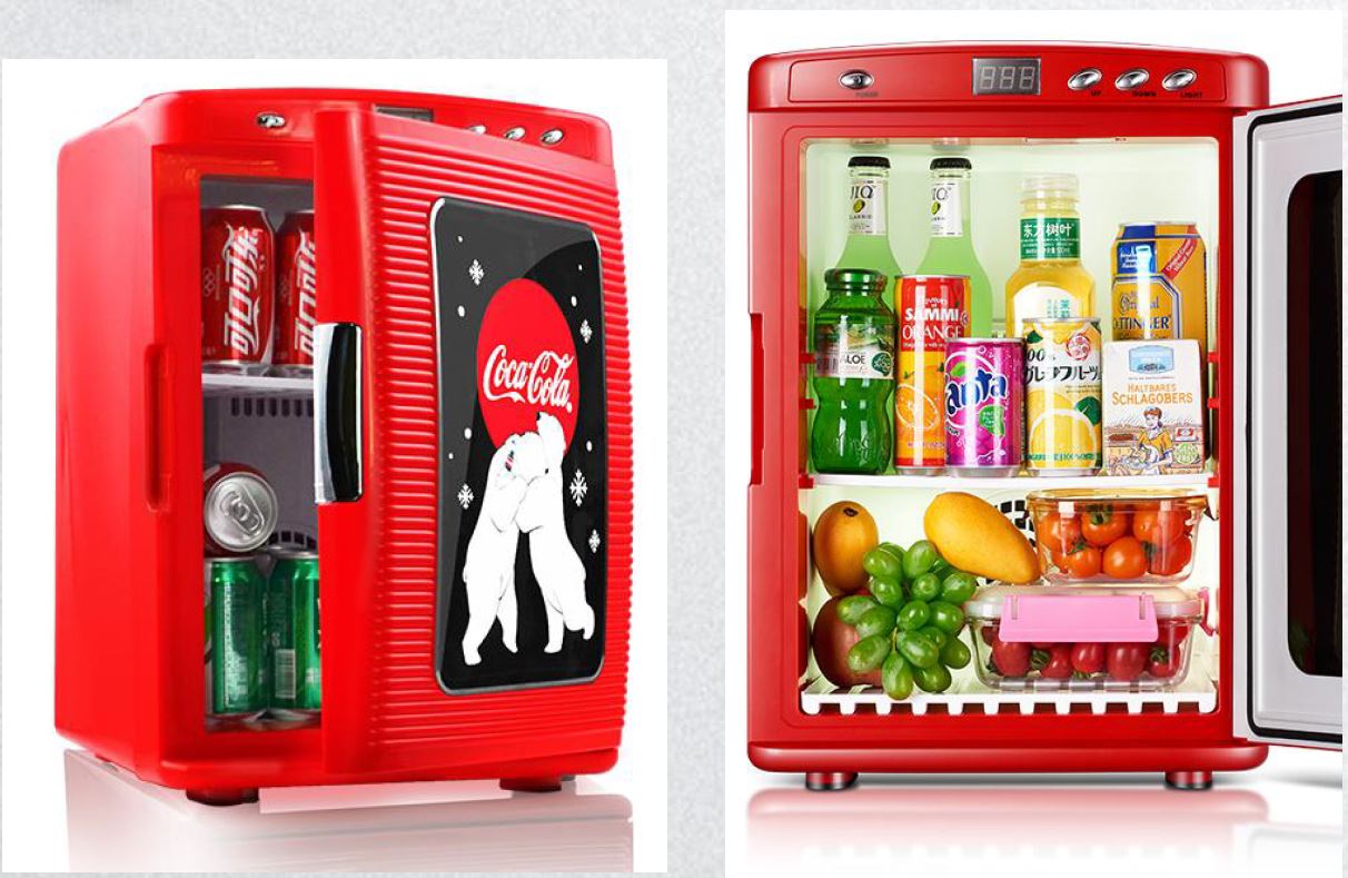 lahko hladilnik coca cola rdeče hladilnik